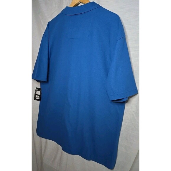 NWT Wrangler George Strait Polo Shirt Performance Fabric, Sz XL, Blue MGSK34B - Picture 7 of 10